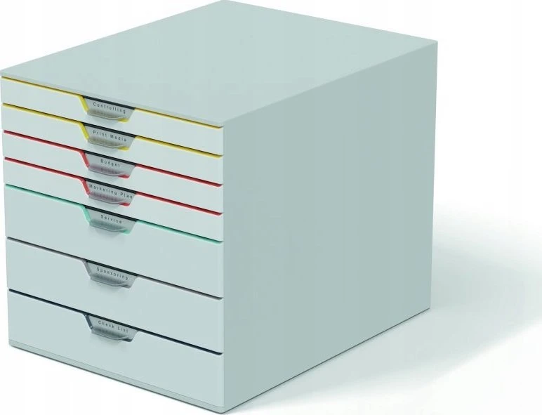 Durable DURABLE Schubladenbox VARICOLOR Mix 7 Fächer mehrfb