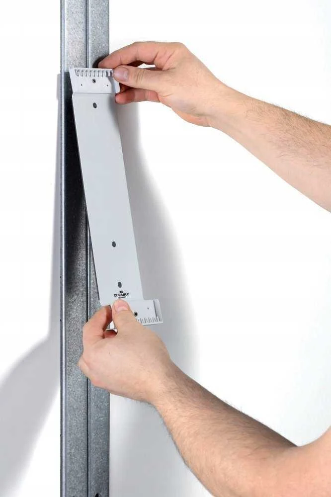 Durable DURABLE SichttafelwandhalterVarioMagnetWall 10 Sichtt. schw