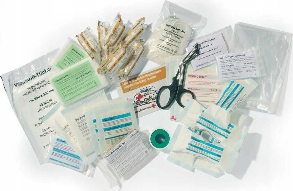 Durable DURABLE Verbandskasten First Aid Set L DIN13157 sidabrinis