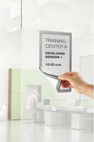 Durable Ramka samoprzylepna DURAFRAME A4 tamsiai mėlyna, 2 sztuki (DUR791)