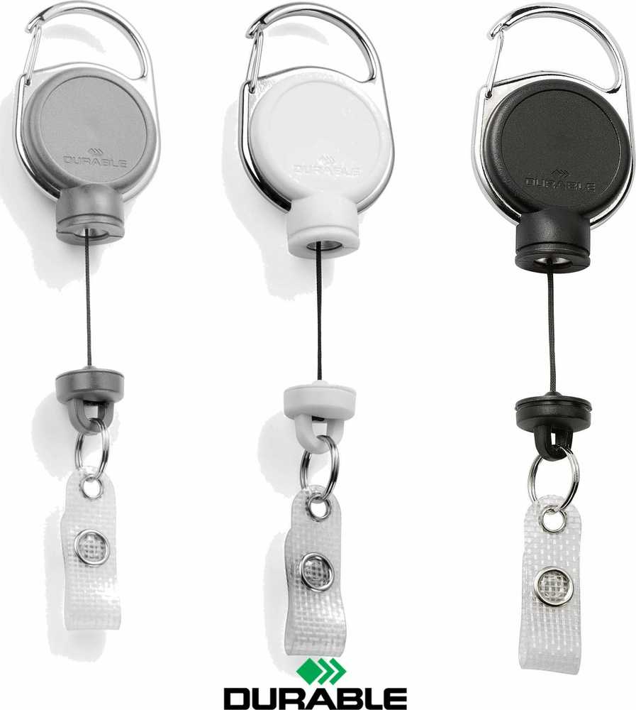 Durable Patvarūs Baldų priedai Traukimo mechanizmas Extra Strong balta