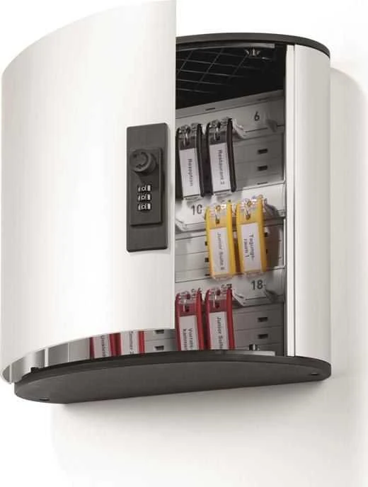 Durable DURABLE Schlüsselkasten KeyBoxCode18 Zahlenschloss sidabrinis