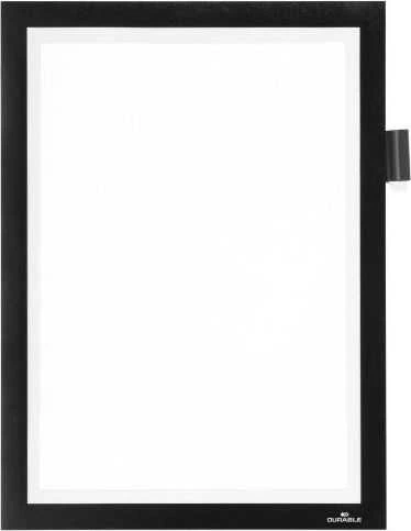 Laikiklis Durable DURABLE DURAFRAME MAGNETIC NOTE A4 1 vnt. sidabrinis