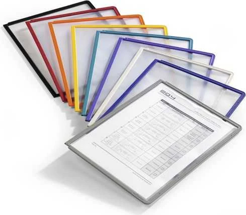 Durable Patvarus informacinis skydelis A4 SHERPA PP juodas (5606 01)