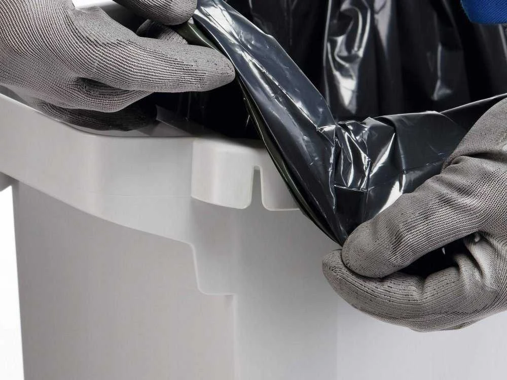Šiukšliadėžė Durable Šiukšliadėžė 60L DURABIN 1800496010 balta