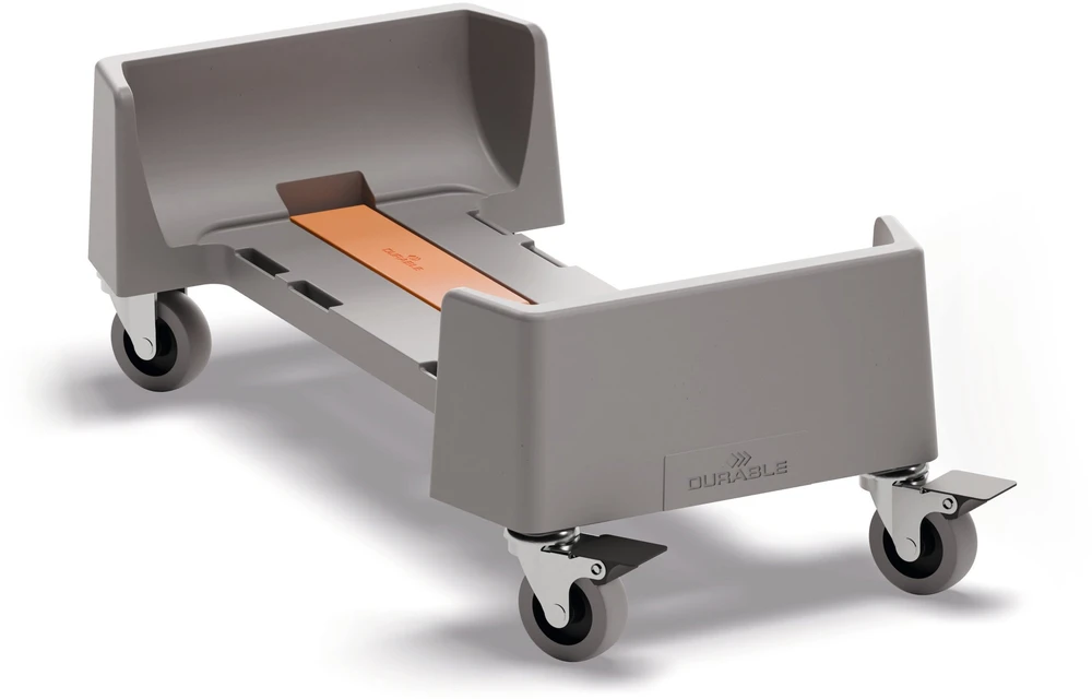 Šiukšliadėžė Durable Waste cart for DURABIN® 60 ltr. graphite pilkas rPP