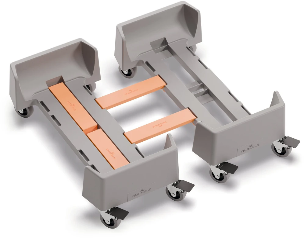 Šiukšliadėžė Durable Waste cart for DURABIN® 60 ltr. graphite pilkas rPP