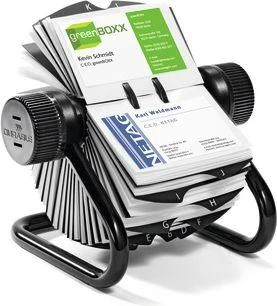 Durable Wizytownik sukamasis Visifix 400szt. juoda (2481-01)