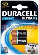 Duracell Ultra CR123 Ličio Elementas 3V 2vnt