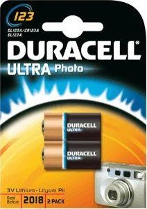 Duracell Ultra CR123 Ličio Elementas 3V 2vnt