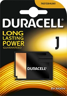 Duracell 7K67 6V baterija pakuotėje