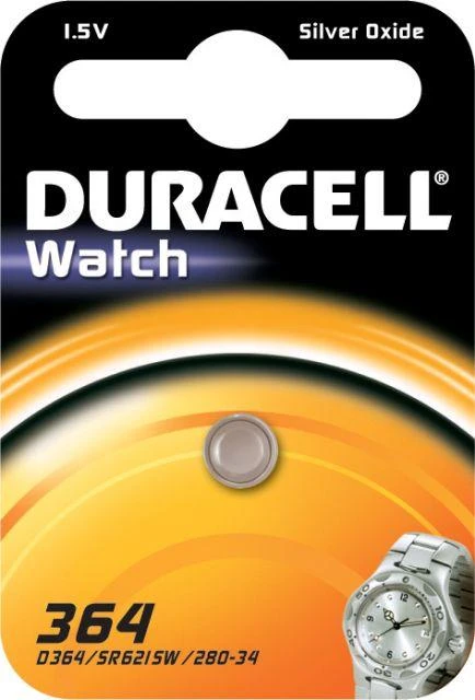 DURACELL AG1/LR361 (364) 1.5V elementas