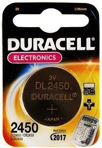 Duracell DL2450 3V ličio baterija pakuotėje