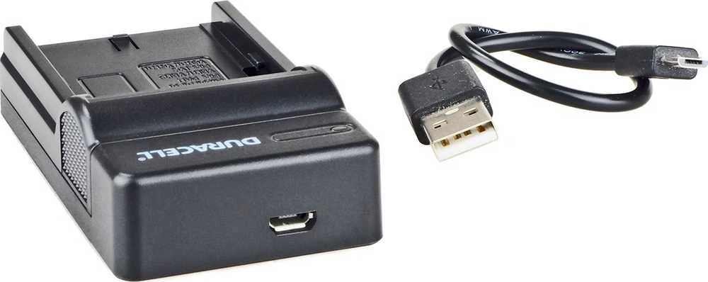 Duracell įkroviklis su USB laidu, skirtas DR9695/NP-FM500H