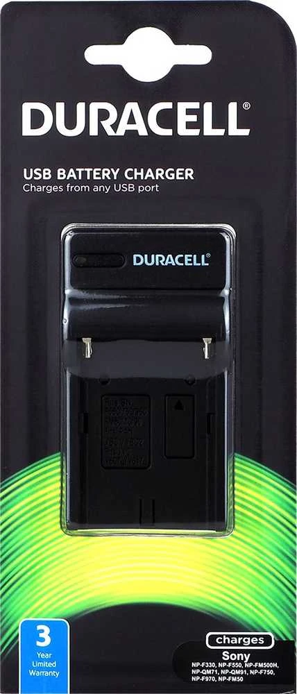 Duracell įkroviklis su USB laidu, skirtas DR9695/NP-FM500H