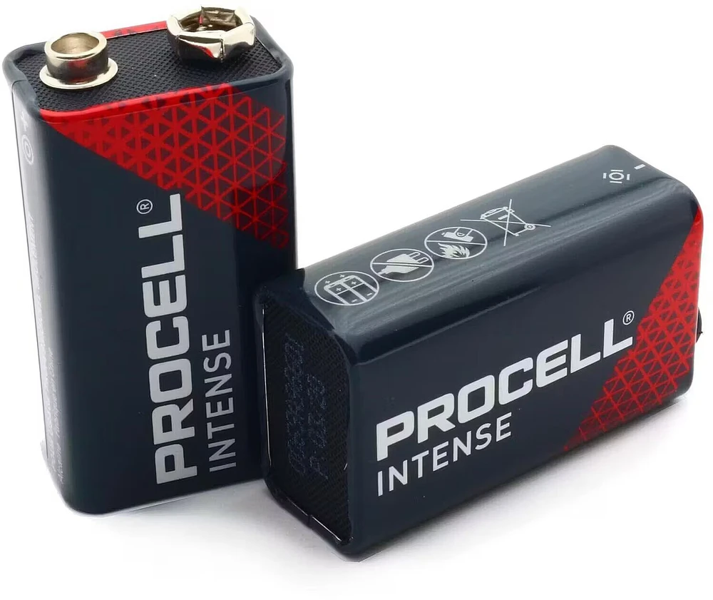 Procell Intense 9V baterijos – komplektas
