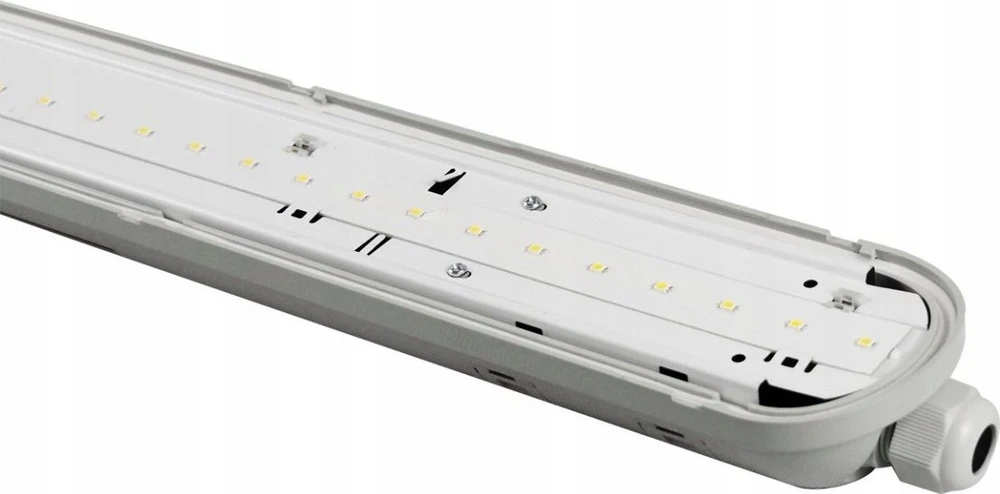 Hermetinis šviestuvas TRI-PROOF, 230Vac, 40W, 150lm/W, 118cm, IP65, IK08, 4000K, LINKER, LED line PRIME