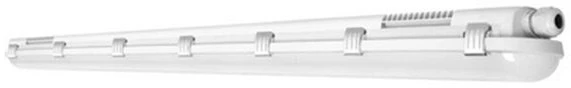 Lubinis šviestuvas Duralamp 33W LED linijinis šviestuvas DAMP PROOF ECO 3TH, pilkas, 6500K, 120°, 1205mm, IP65