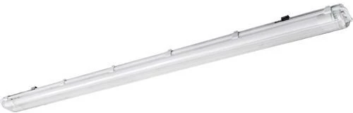 Lubinis šviestuvas Duralamp 41W LED linijinis šviestuvas DAMP PROOF ECO 3TH, pilkas, 6500K, 120°, 1505mm, IP65