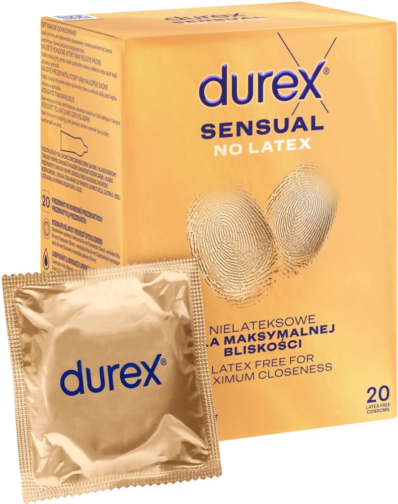 Durex Prezervatyvai Sensual