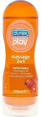 Durex Play Intimate Guarana 2in1 masažo gelis/lubrikantas (200 ml)