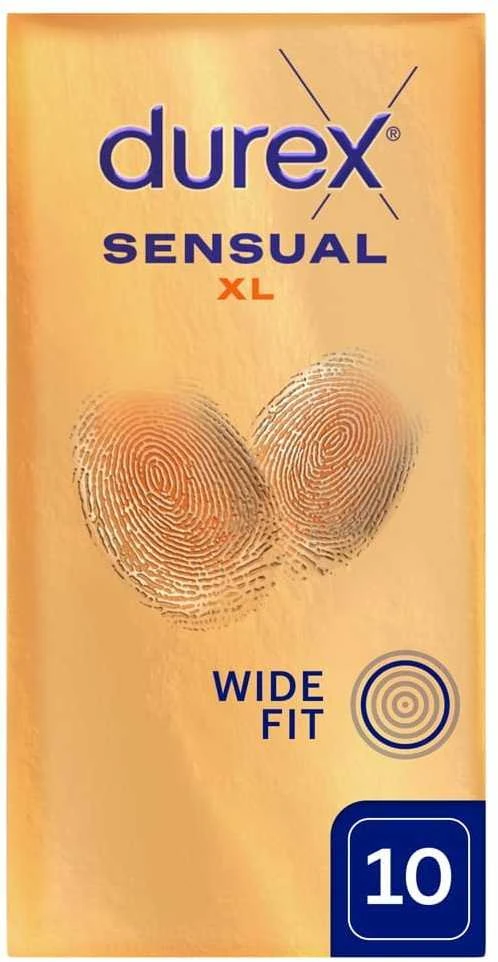Durex Sensual XL prezervatyvai 10k