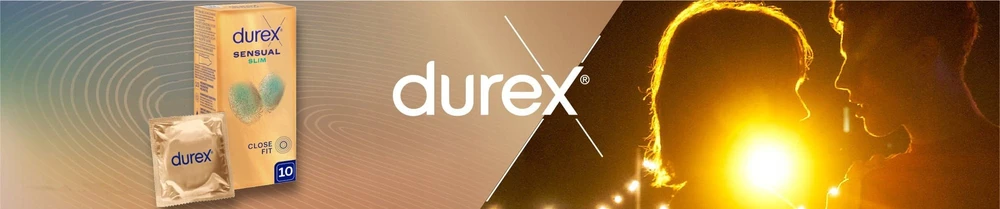 Durex Sensual Slim latekso prezervatyvai 10 vnt