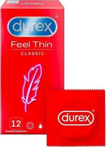 DUREX_Feel Thin Classic latekso prezervatyvai 3 vnt..