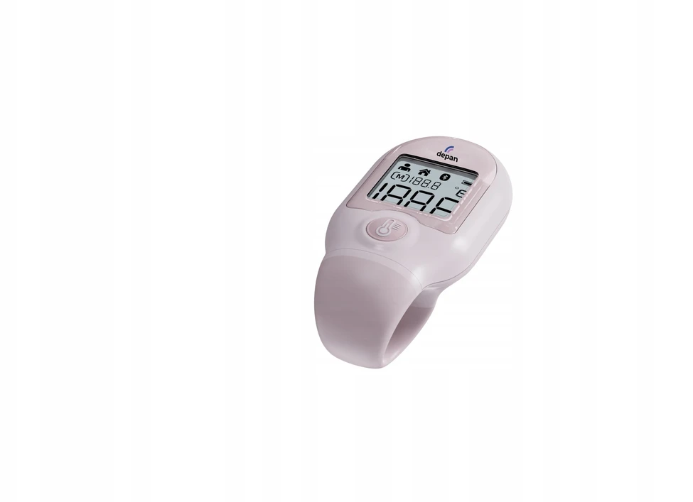 „Duronic Mini 2-in-1“ bekontakčio kaktos/objekto termometro modelis DET-3022, rožinis