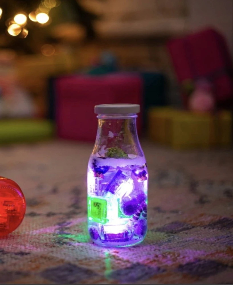 Duronic Glo Pals, Lumi vonios figūrėlė - rinkinys su dviem sensoriniais kubeliais, kurie šviečia vandenyje