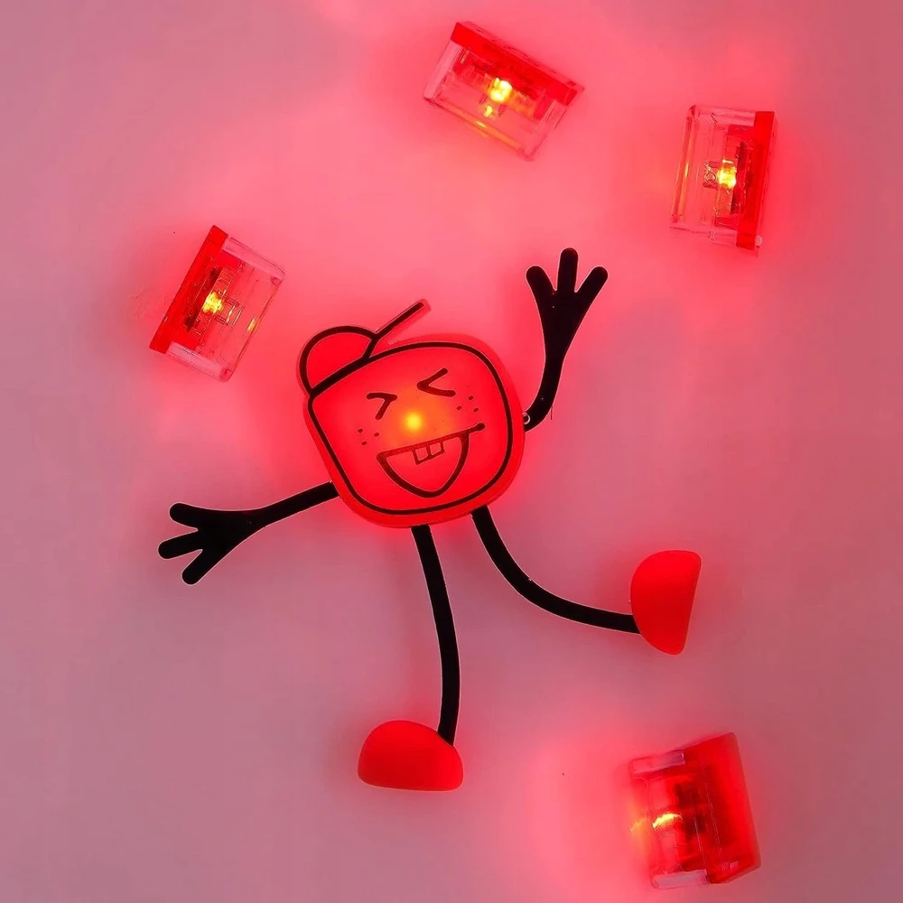 Duronic Glo Pals, Sammy vonios personažas - rinkinys su dviem sensoriniais kubeliais, kurie šviečia vandenyje