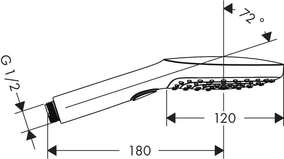 Rankinis dušas Hansgrohe Raindance Select E 26520000