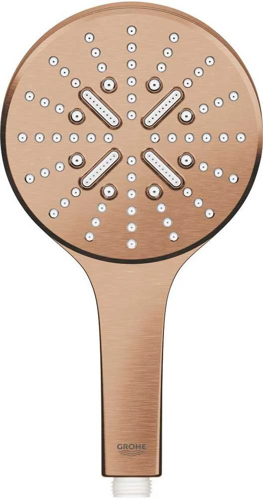 Grohe Rainshower SmartActive 130 3sr. dušo galvutė, brushed warm sunset