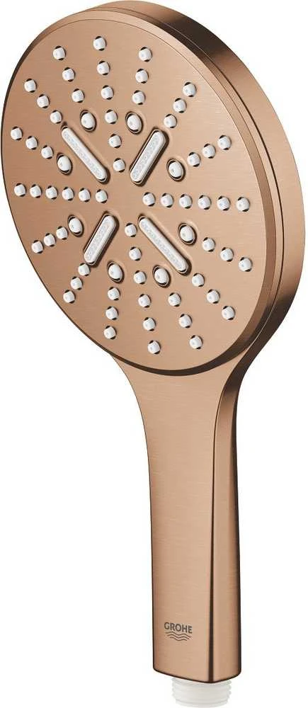 Grohe Rainshower SmartActive 130 3sr. dušo galvutė, brushed warm sunset