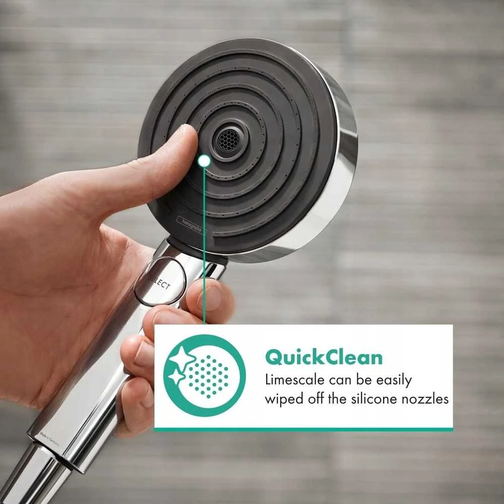 Hansgrohe Dušo galvutė Pulsify Select S EcoSmart 24111000 chromo 105mm