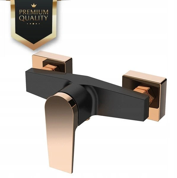 Dušo maišytuvas Invena Midnight juoda