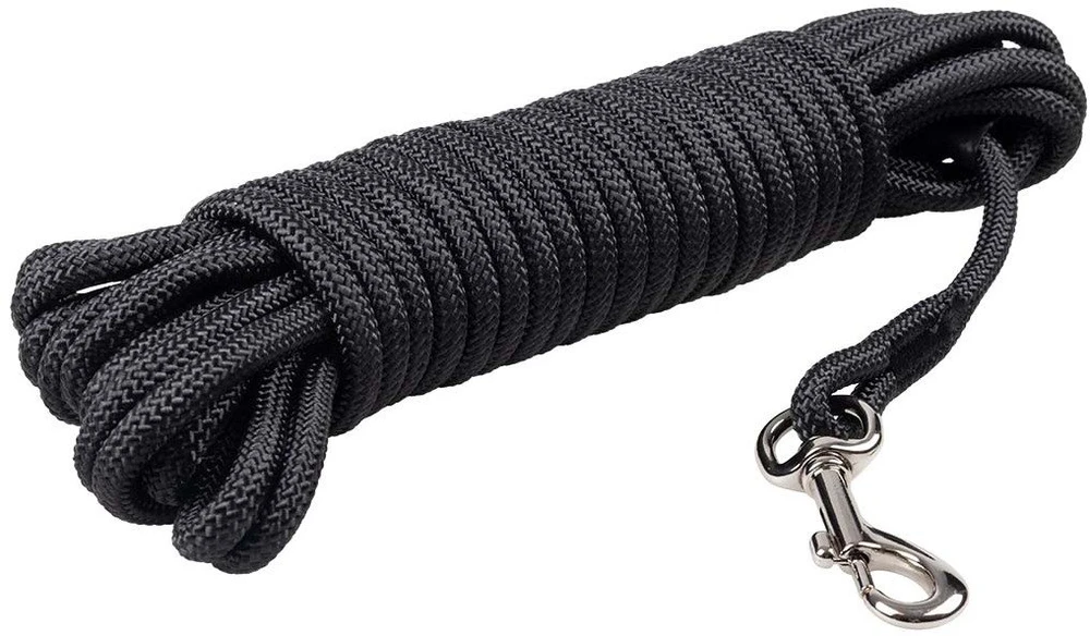 Duvo+ DUVO+ Šunų treniravimo virvė 10m/8mm juoda (16487)