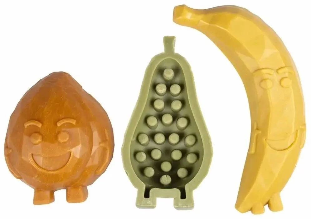Duvo+ GARDEN BITES FRUITY FRIENDS ''S'' 7cm 60 vnt. (demonstracinėje pakuotėje yra 60 vnt. x 3)