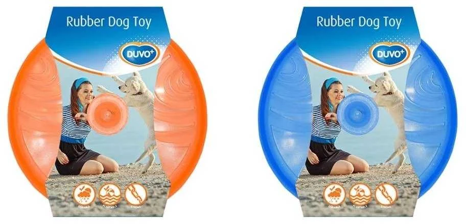 Duvo+ DUVO+ Žaislas TPR FRISBEE ŚWIECĄCE, PŁYWAJĄCE 20cm /6/72