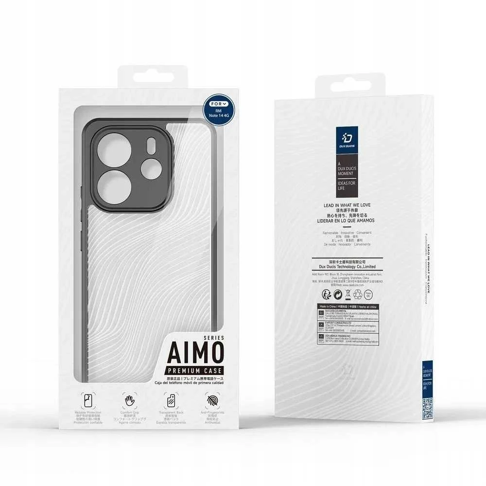 Dėklas DUX DUCIS case AIMO for REDMI NOTE 14 4G (163,25mm) juodas