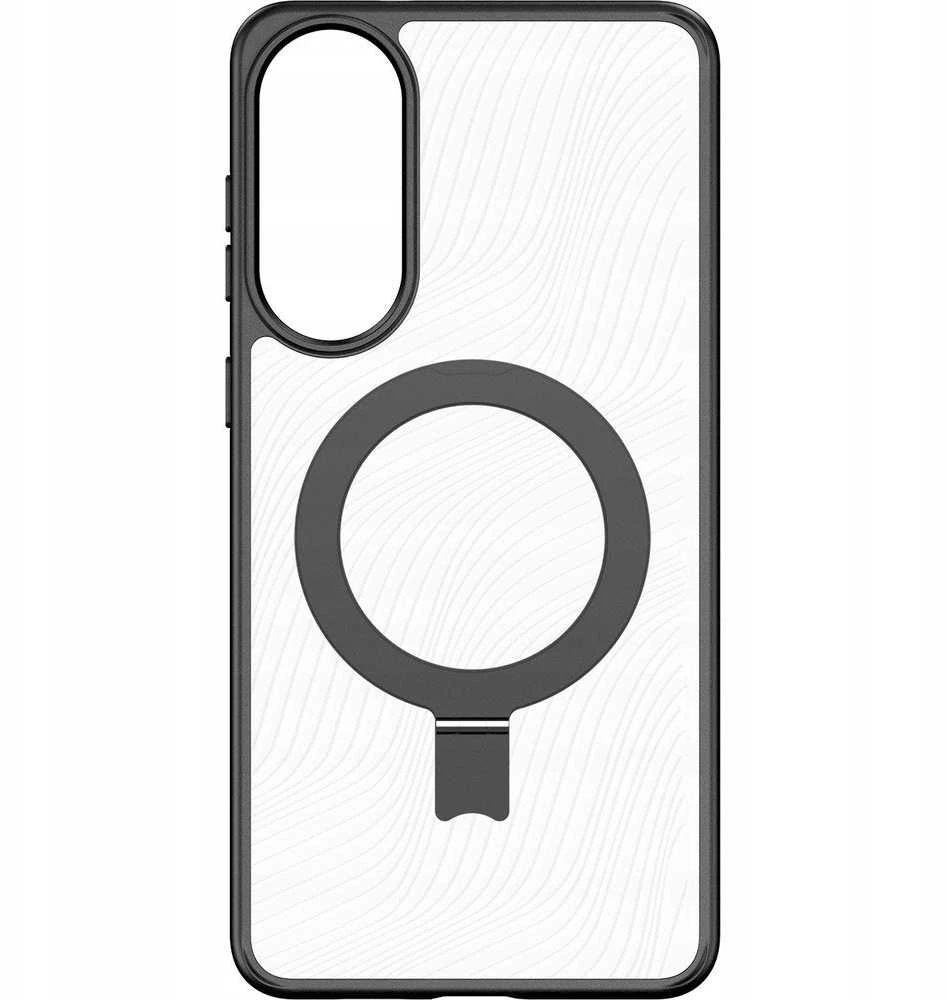 DUX DUCIS dėklas AIMO MAG compatible with MagSafe skirtas Samsung Galaxy S25 Edge juodos spalvos