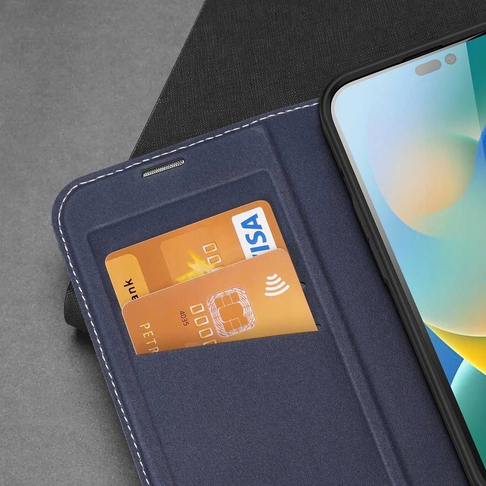 Dux Ducis Skin X2 dėklas skirtas iPhone 14 Pro, mėlynas