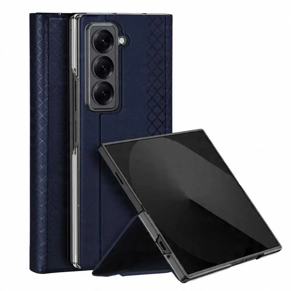 Dėklas Dux Ducis Bril Samsung F958 Z Fold SE mėlynas
