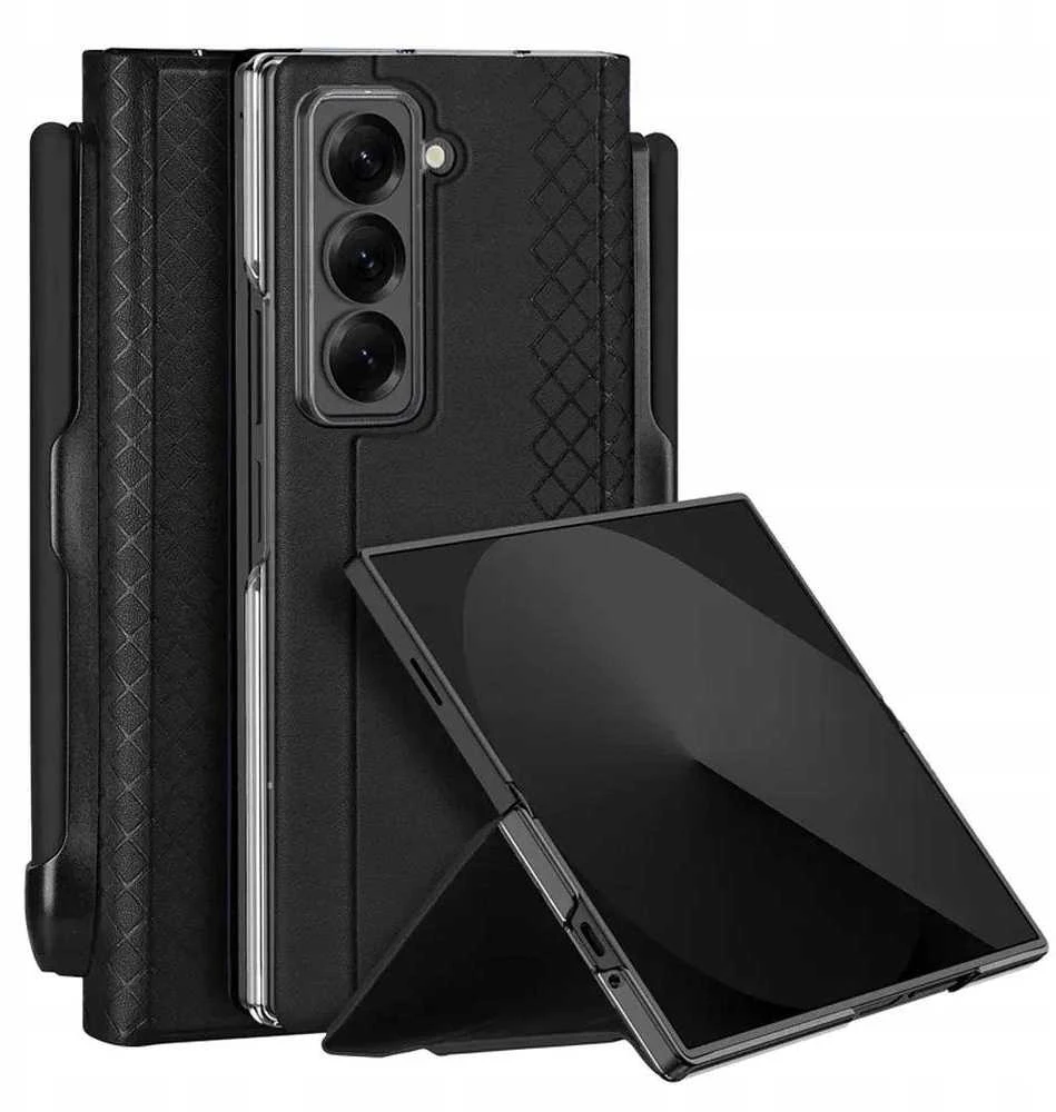 Dux Ducis dėklas BRIL with pen holder skirtas Samsung Galaxy Z Fold SE/W25 juodos spalvos