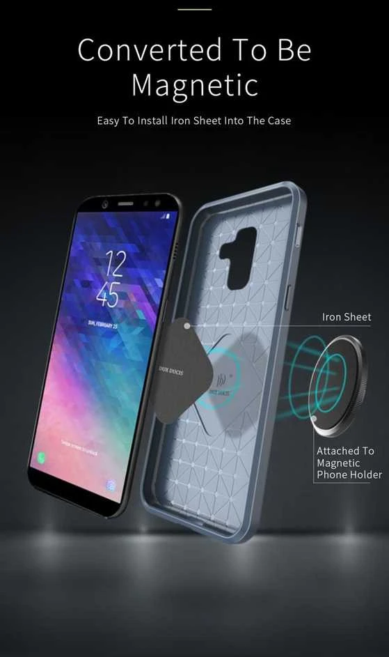 Dux Ducis Mojo dėklas skirtas Samsung J400 Galaxy J4 (2018), mėlynas