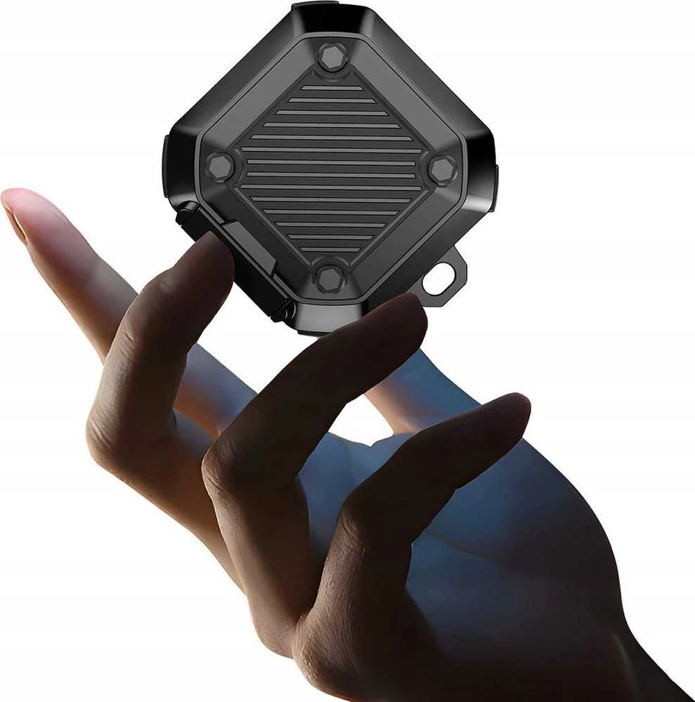 Dux Ducis SECG Samsung Galaxy Buds Live / Buds Pro / Buds 2 / Buds 2 Pro - dėklas telefonui juodos spalvos