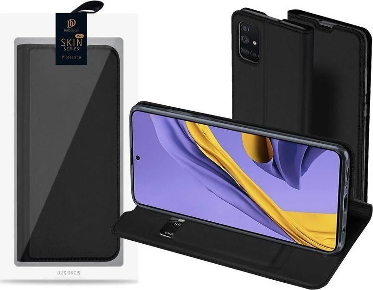 Dux Ducis Skin Pro dėklas skirtas Samsung A515 A51, juodas