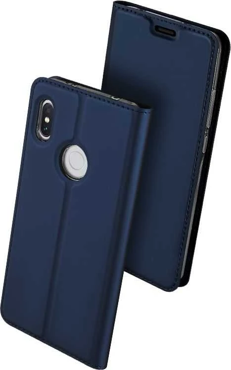 Dux Ducis Premium atverčiamas dėklas skirtas Xiaomi Redmi S2, mėlynas