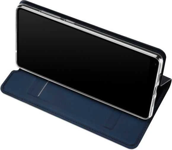 Dux Ducis Premium atverčiamas dėklas skirtas Huawei Honor 7С / Y7 (2018), mėlynas