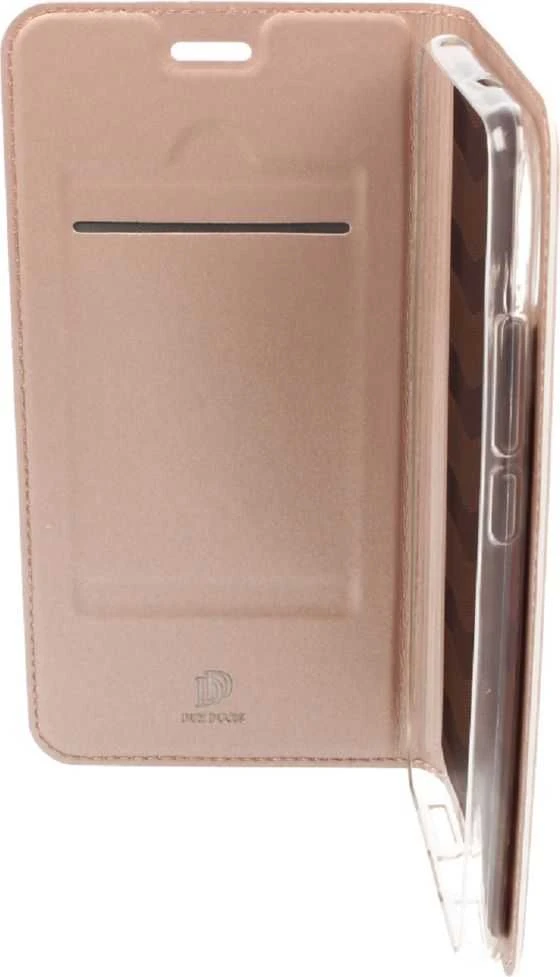 Dux Ducis Premium atverčiamas dėklas skirtas Nokia 2.1 / Nokia 2 (2018), Rose Gold